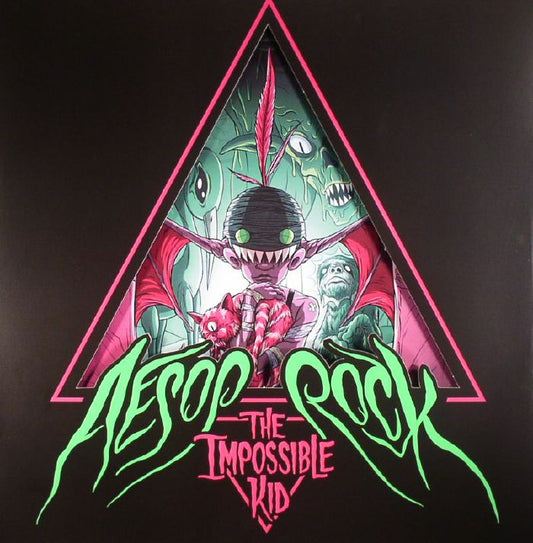 Aesop Rock – The Impossible Kid (2xLP, Rhymesayers, 2026) Front Cover
