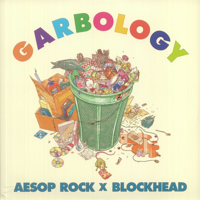 Aesop Rock X Blockhead – Garbology (2xLP, Recycled, Rhymesayers Entertainment, 2021) Front Cover