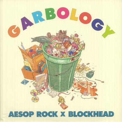 Aesop Rock X Blockhead – Garbology (2xLP, Recycled, Rhymesayers Entertainment, 2021) Front Cover