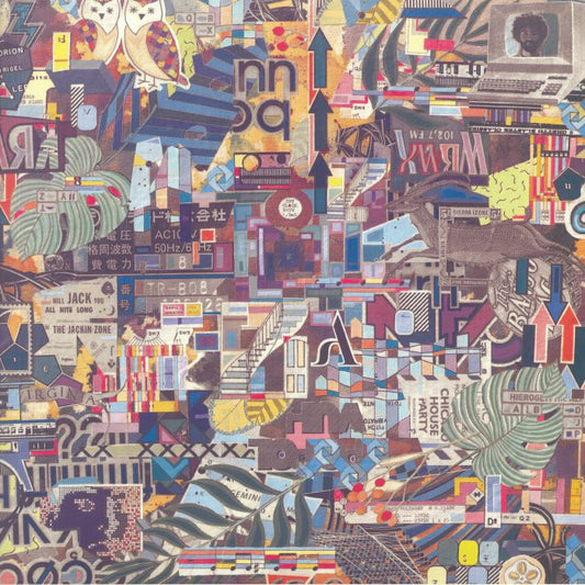 Afriqua – Colored (2xLP, Pink, R & S Records, 2019) Front Cover