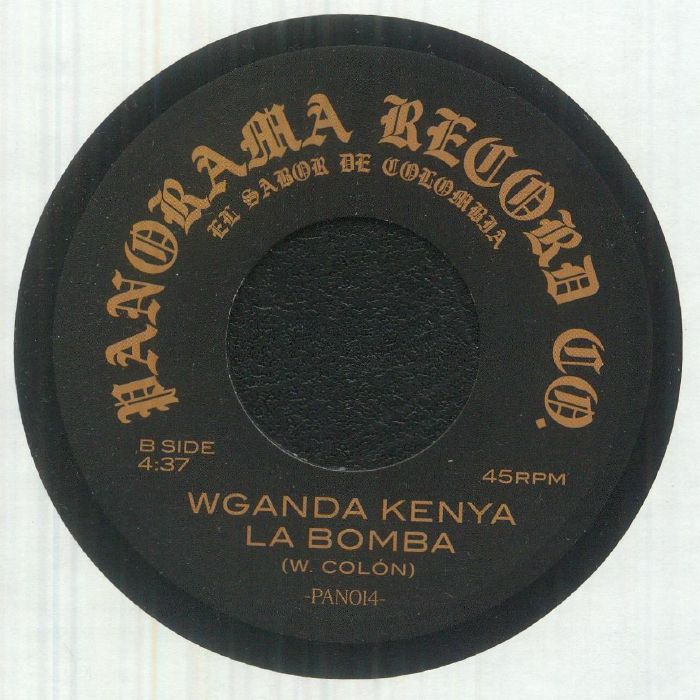 Afrosound / Wganda Kenya – Tiro Al Blanco / La Bomba (7", PANORAMA, 2026) Back Cover