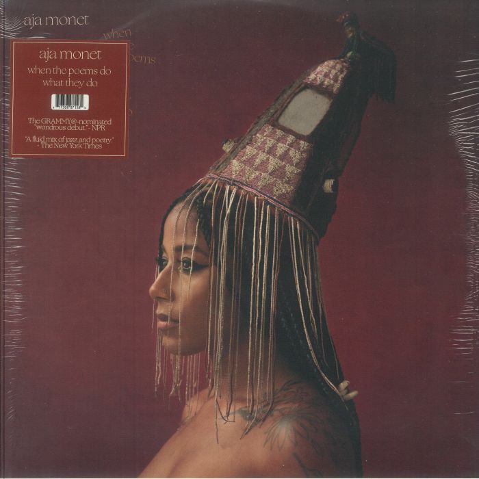 Aja Monet – When The Poems Do What They Do (2xLP, Gatefold, Drink Sum Wtr, 2024) Front Cover