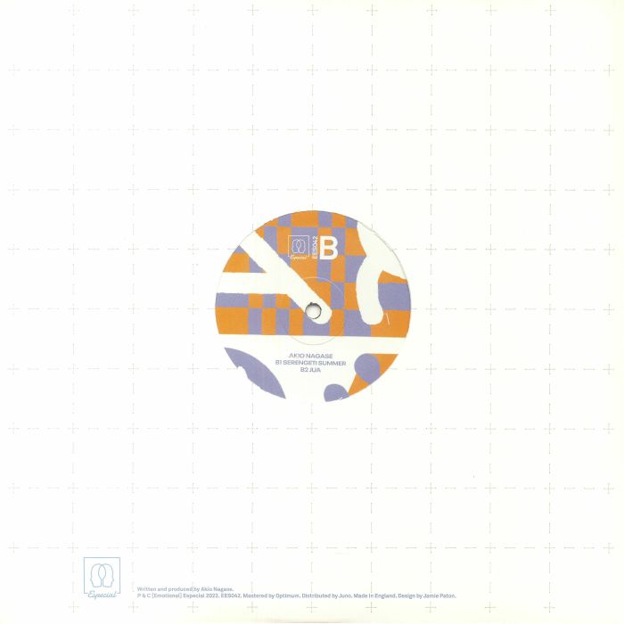 Akio Nagase – African Acid (12", [Emotional] Especial, 2022) Back Cover