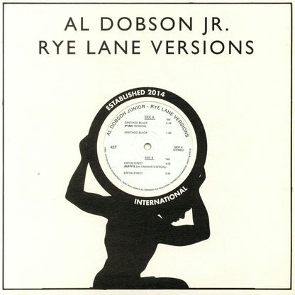 Al Dobson Jr. – Rye Lane Versions (12", Rhythm Section International, 2014) Front Cover