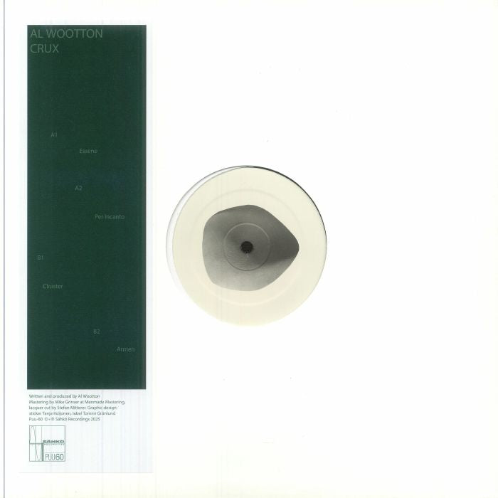 Al Wootton – Crux (12", Puu, 2025) Front Cover
