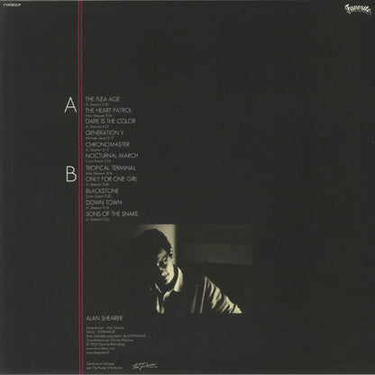 Alan Shearer – Dark Is The Color (LP, Favorite Recordings, 2022) Back Cover