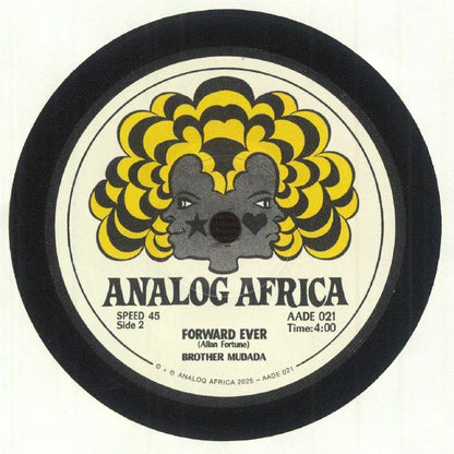 Albert Nadeau / Brother Mudada – I Am Black / Forward Ever (7", Analog Africa, 2025) Back Cover