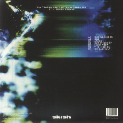 Alegria – Phonogen (2xLP, Slush Records, 2026) Back Cover