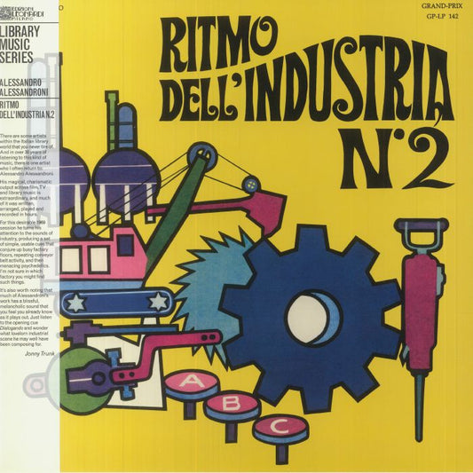 Alessandro Alessandroni – Ritmo Dell'industria N.2 (LP, Yellow, btf.it, 2023) Front Cover