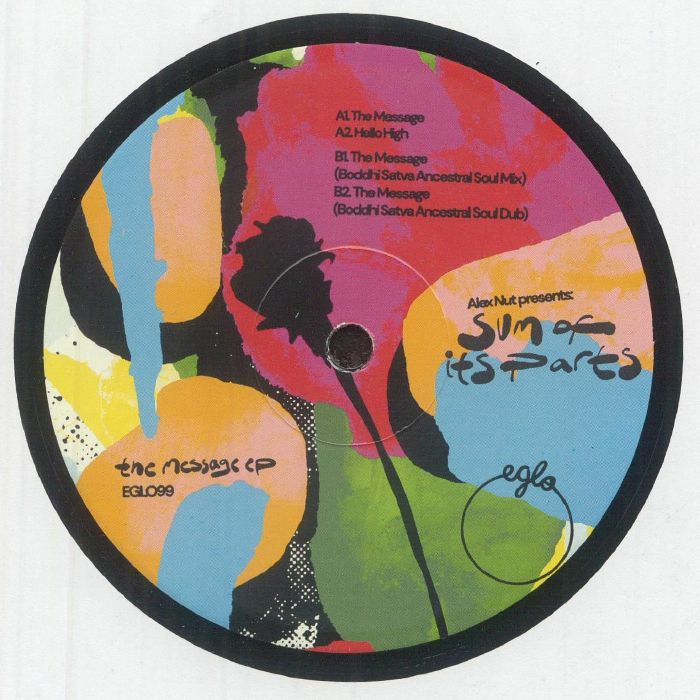 Alex Nut presents Sum Of Its Parts – The Message EP (12", Eglo, 2026) Front Cover