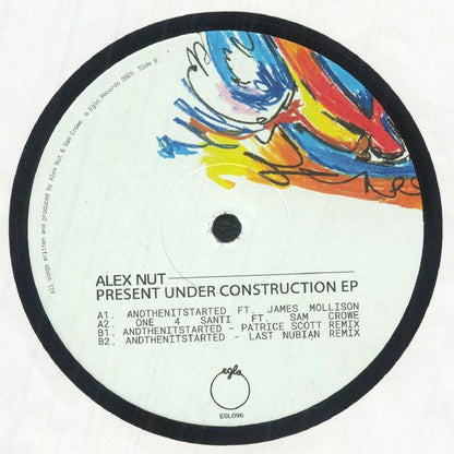 Alex Nut – Under Construction EP (12", Eglo Records, 2025) Back Cover