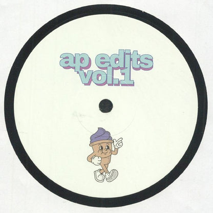 Alex Preston – AP Edits Vol.1 (12", AP Edits, 2025) Back Cover
