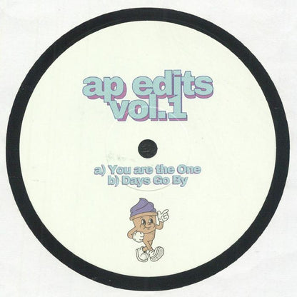 Alex Preston – AP Edits Vol.1 (12", AP Edits, 2025) Front Cover