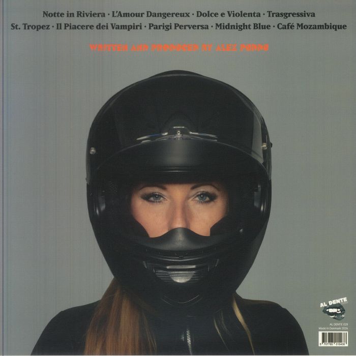 Alex Puddu – Francia Meccanica (LP, Al Dente, 2026) Back Cover