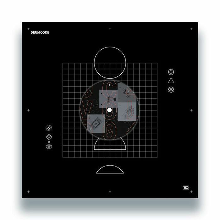 Alex Stein / Victor Ruiz / Charles D / Weska / Script / Okayval / Martin Costas / Gabriel Gil – DC4 Vol 4 (12", Drumcode, 2026) Front Cover
