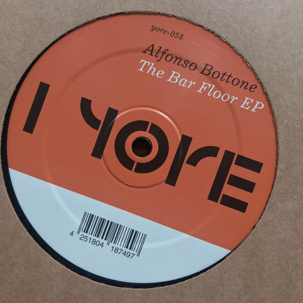 Alfonso Bottone – The Bar Floor EP (12", Yore Records, 2025) Front Cover