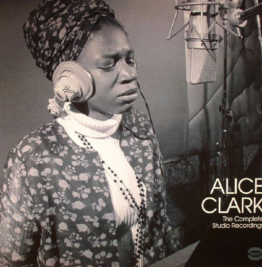Alice Clark – The Complete Studio Recordings 1968-1972 (LP, 180g White, BGP Records, 2025) front cover