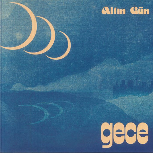 Altın Gün – Gece (LP, vinyl blue and white swirl limited, Glitterbeat Records, 2026) Front Cover