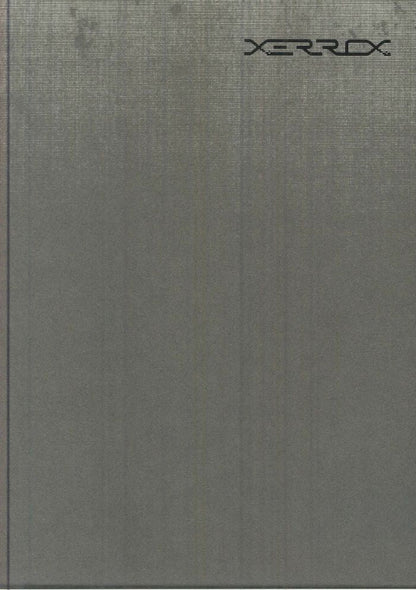 Alva Noto – Xerrox (5xCD+Box Set, Noton, 2026) Front Cover
