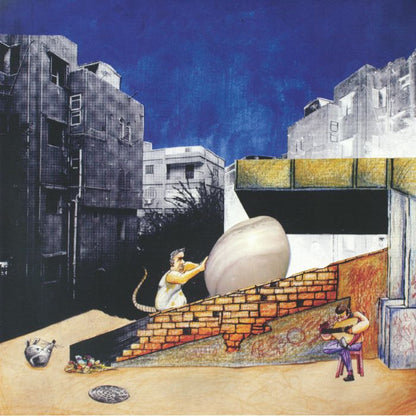 Aly Eissa = علي عيسى – Eggshells = قشر بيض (LP, Motvind Records, 2026) Front Cover