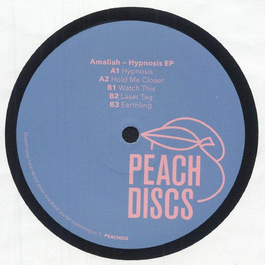 Amaliah – Hypnosis EP (12", Peach Discs, 2025) Front Cover