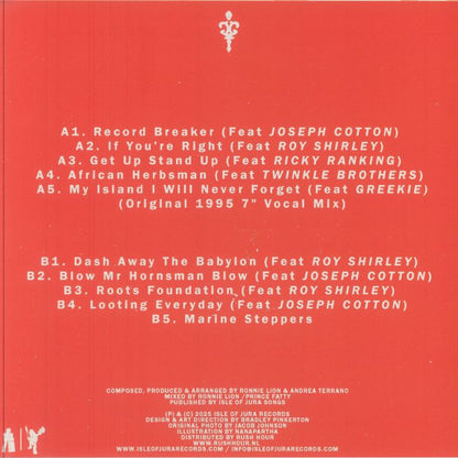 Ambient Warrior – Warrior Voices (LP, Isle Of Jura, 2024) Back Cover