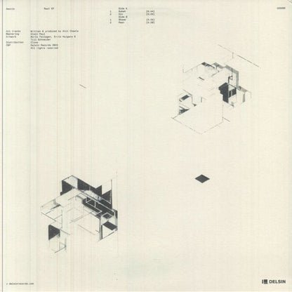 Amotik – Raat EP (12", Delsin, 2026) Back Cover