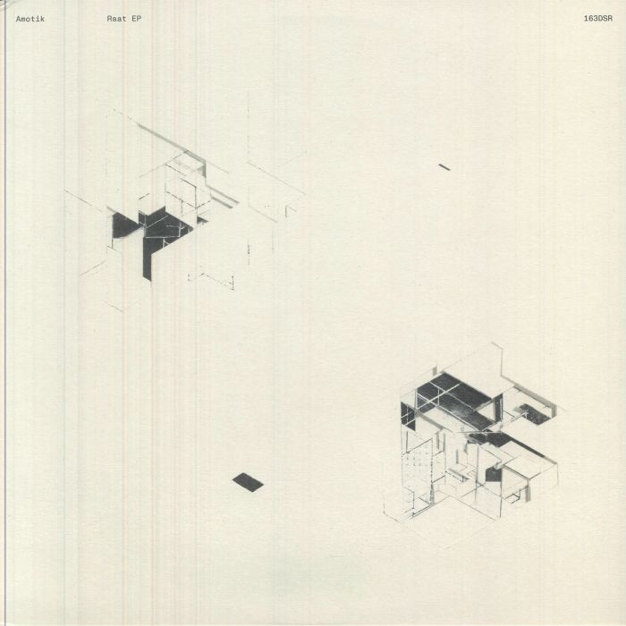 Amotik – Raat EP (12", Delsin, 2026) Front Cover