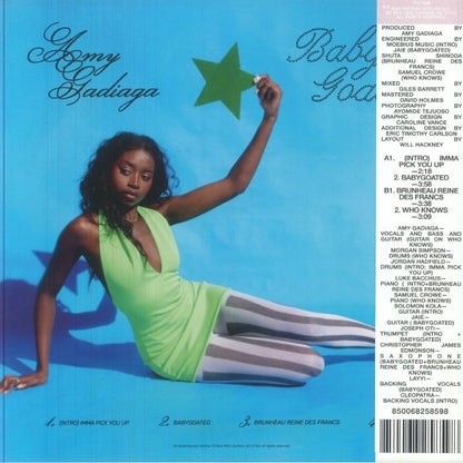 Amy Gadiaga – BabyGoated (12", Psychic Hotline, 2026) Back Cover