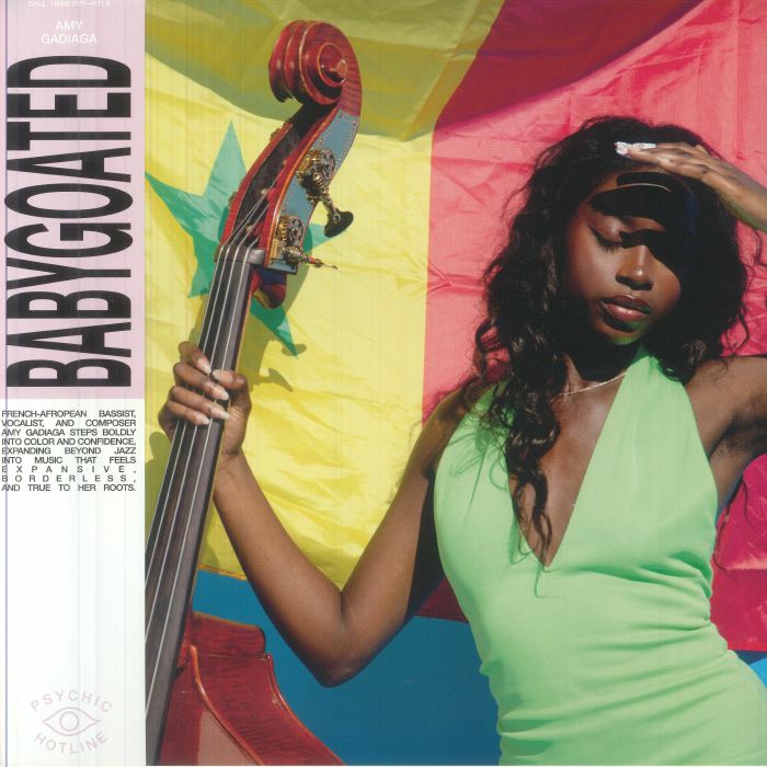 Amy Gadiaga – BabyGoated (12", Psychic Hotline, 2026) Front Cover