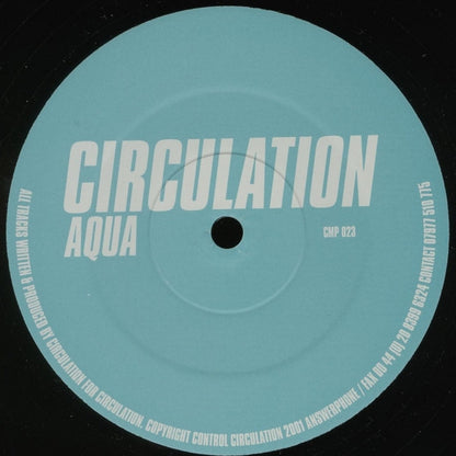 Circulation – Aqua (12", Circulation, 2001) Front Cover