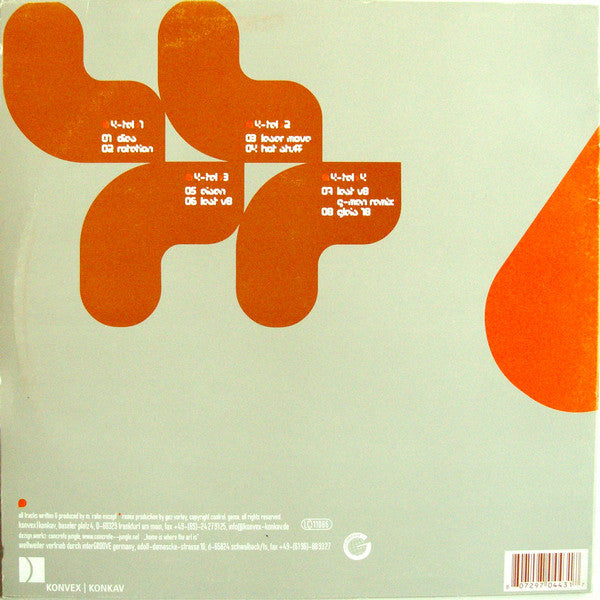 M. Rahn – 4-tel (2x12", Konvex | Konkav, 2002) Back Cover