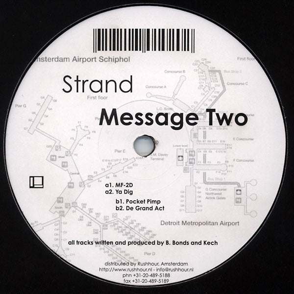 Strand – Message Two (12", Delsin, 2001) Front Cover