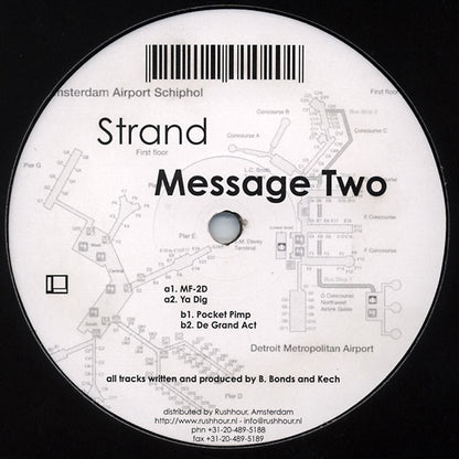 Strand – Message Two (12", Delsin, 2001) Front Cover