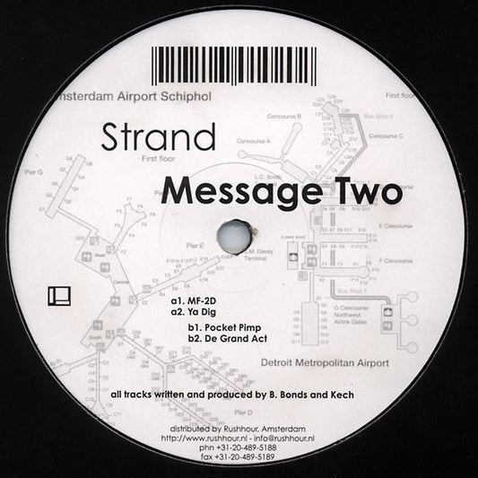 Strand – Message Two (12", Delsin, 2001) Front Cover