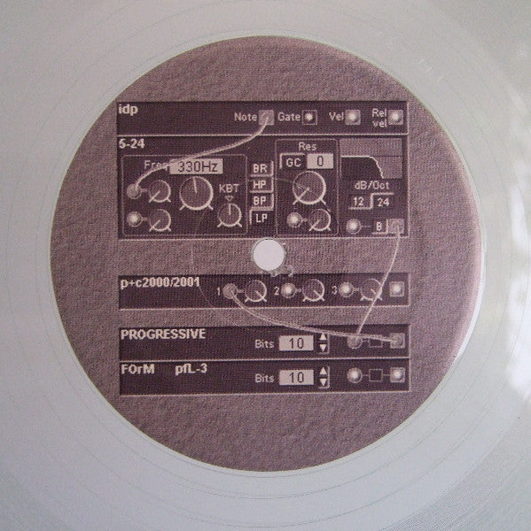 Indopepsychicks – 5_24 / Sah~ (12", Clear Translucent, Progressive Form, 2001) Image 5
