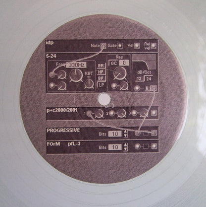 Indopepsychicks – 5_24 / Sah~ (12", Clear Translucent, Progressive Form, 2001) Image 5