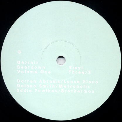 Various – Detroit Beatdown (Volume One) (3xLP, Third Ear Recordings, 2002) Image 7