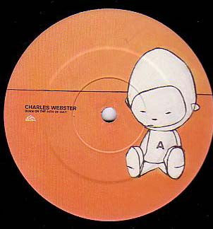 Charles Webster – Born On The 24th Of July (2xLP, Peacefrog Records, 2001) Back Cover