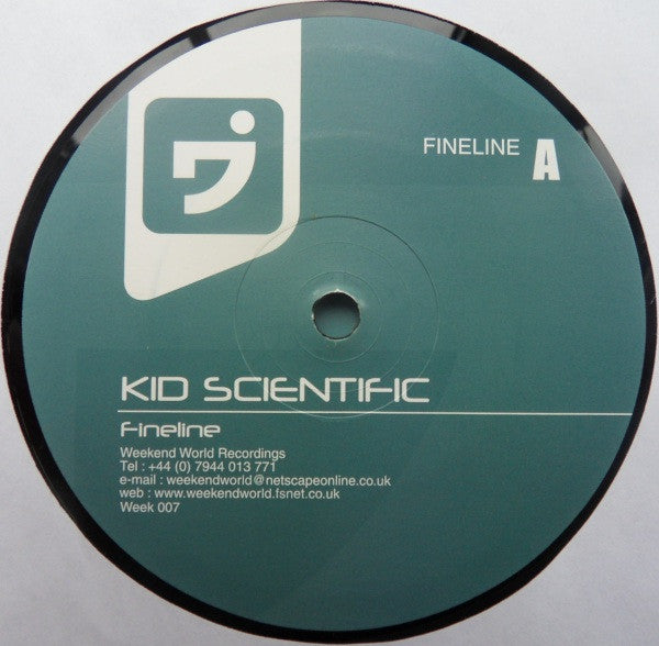Kid Scientific – Fineline (12", Weekend World, 2000) Image 3