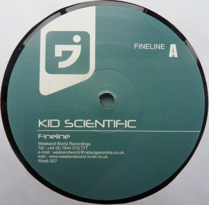 Kid Scientific – Fineline (12", Weekend World, 2000) Image 3