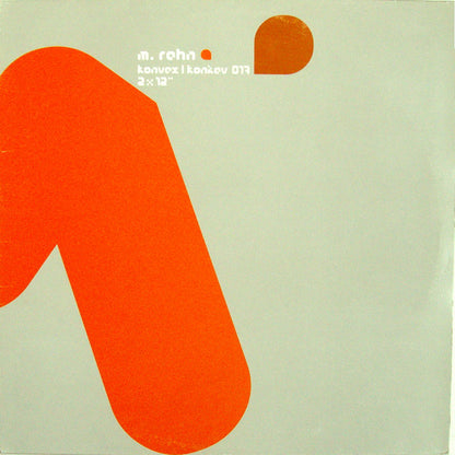 M. Rahn – 4-tel (2x12", Konvex | Konkav, 2002) Front Cover