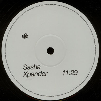 Sasha – Xpander EP (2x12", Deconstruction, 1999) Image 3