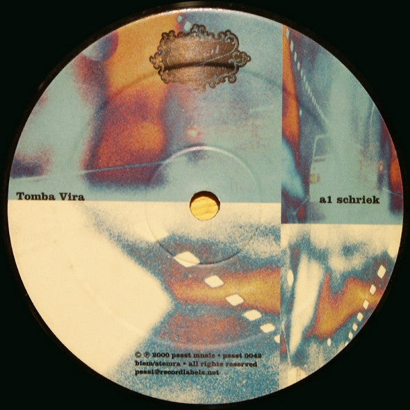 Tomba Vira – Schriek (12", Pssst Music, 2000) Front Cover