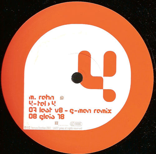 M. Rahn – 4-tel (2x12", Konvex | Konkav, 2002) Image 6