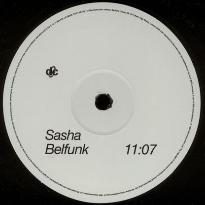 Sasha – Xpander EP (2x12", Deconstruction, 1999) Image 4