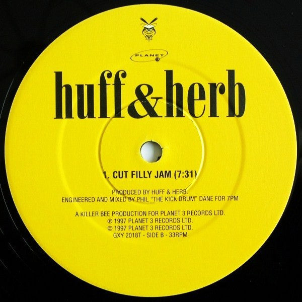 Huff & Herb – Feeling Good (12", Planet 3 Records, 1997) Image 3