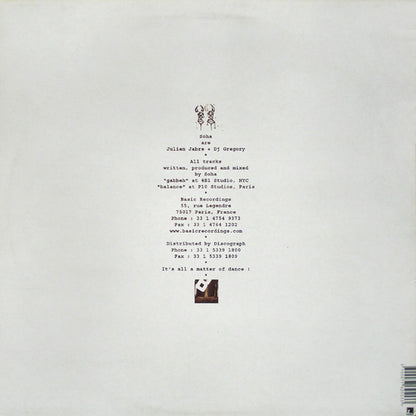 Soha – Gabbeh (12", Basic Recordings, 2001) Back Cover