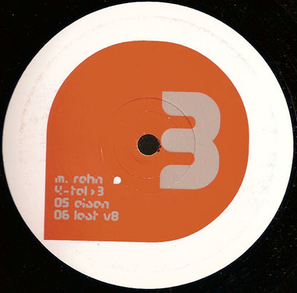 M. Rahn – 4-tel (2x12", Konvex | Konkav, 2002) Image 5
