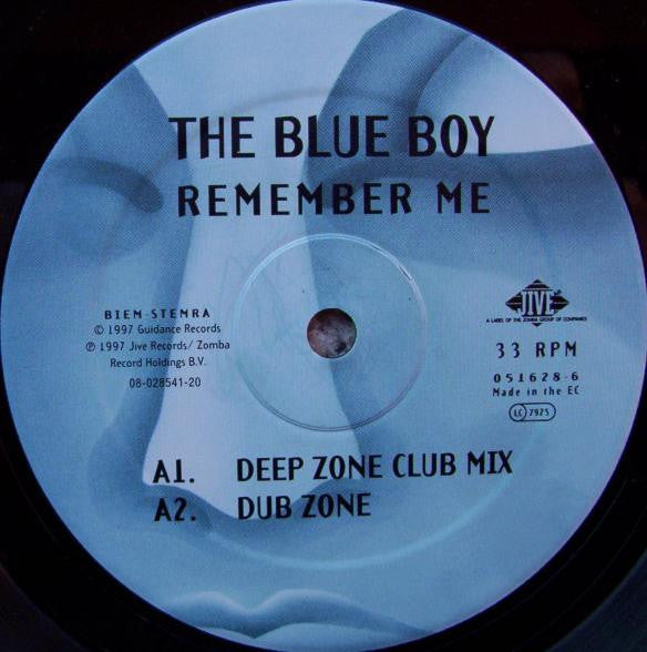 The Blue Boy – Remember Me (12", Jive, 1997) Image 3